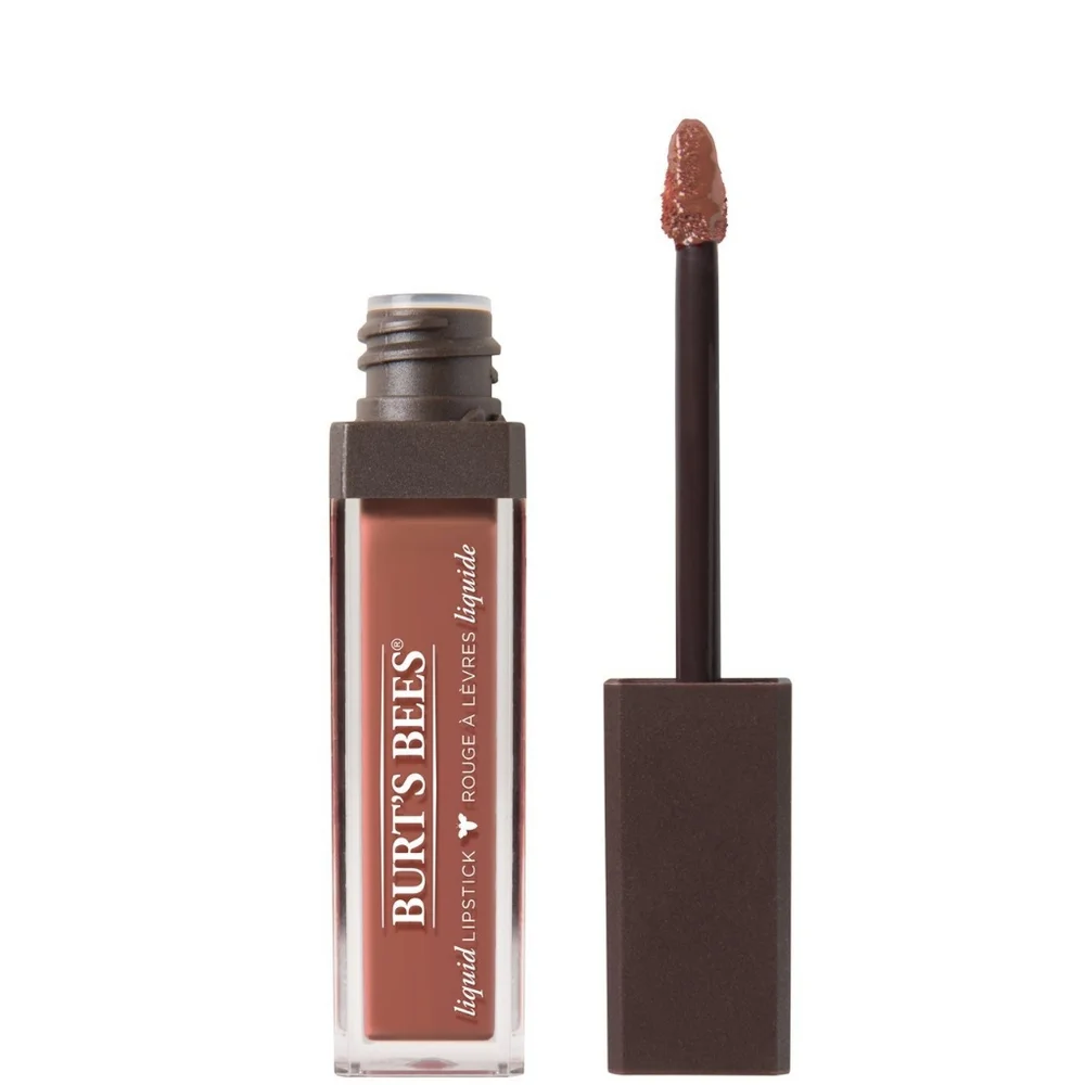 2 x Burt's Bees 100% Natural Moisturizing Liquid Lipstick, 801 Sandy Seas